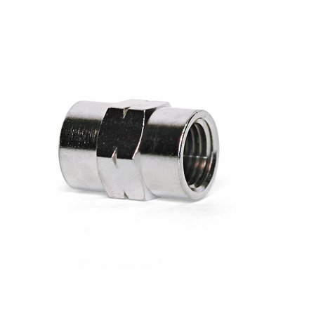 CAMOZZI BSPp Female Coupling, G3/8 2543 3/8